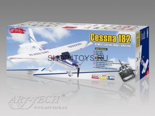 Радиоуправляемый самолет Art-tech Cessna 182 - 2.4G - 21014 Радиоуправляемый самолет Art-tech Cessna 182 - 2.4G - 21014