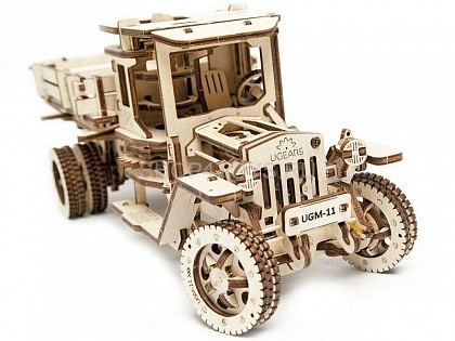 Деревянный 3D конструктор Ugears "Грузовик UGM-11" - 70018 Деревянный 3D конструктор Ugears "Грузовик UGM-11" - 70018