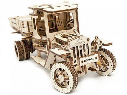 Деревянный 3D конструктор Ugears "Грузовик UGM-11" - 70018 Деревянный 3D конструктор Ugears "Грузовик UGM-11" - 70018