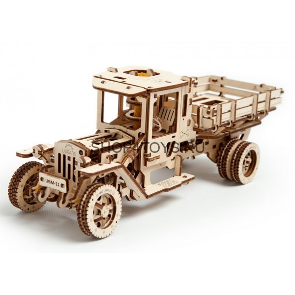 Деревянный 3D конструктор Ugears "Грузовик UGM-11" - 70018 Деревянный 3D конструктор Ugears "Грузовик UGM-11" - 70018