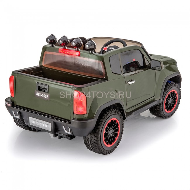 Радиоуправляемый электромобиль Шевроле Chevrolet Colorado Green 4WD 12V 2.4G - ABL1602 Радиоуправляемый электромобиль Шевроле Chevrolet Colorado Green 4WD 12V 2.4G - ABL1602