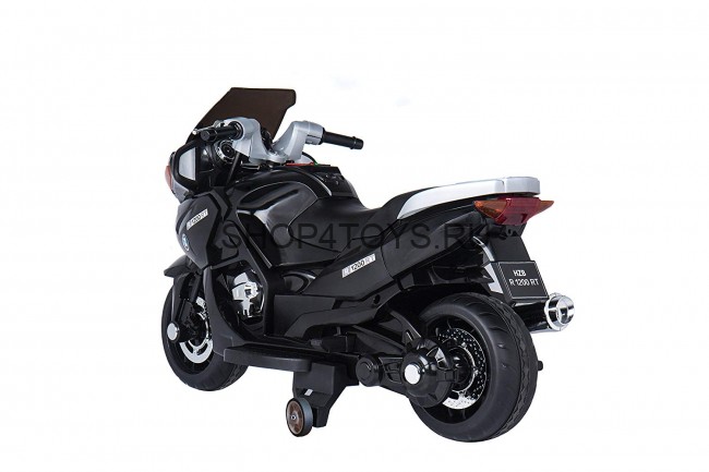 Детский электромобиль мотоцикл BMW R1200RT Black 12V - HZB-118-BLACK Детский электромобиль мотоцикл BMW R1200RT Black 12V - HZB-118-BLACK