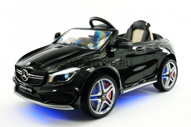 Детский электромобиль Mercedes CLA45 AMG LUXURY Black 12V - SX1538-E Детский электромобиль Mercedes CLA45 AMG LUXURY Black 12V - SX1538-E