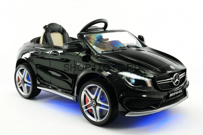 Детский электромобиль Mercedes CLA45 AMG LUXURY Black 12V - SX1538-E Детский электромобиль Mercedes CLA45 AMG LUXURY Black 12V - SX1538-E