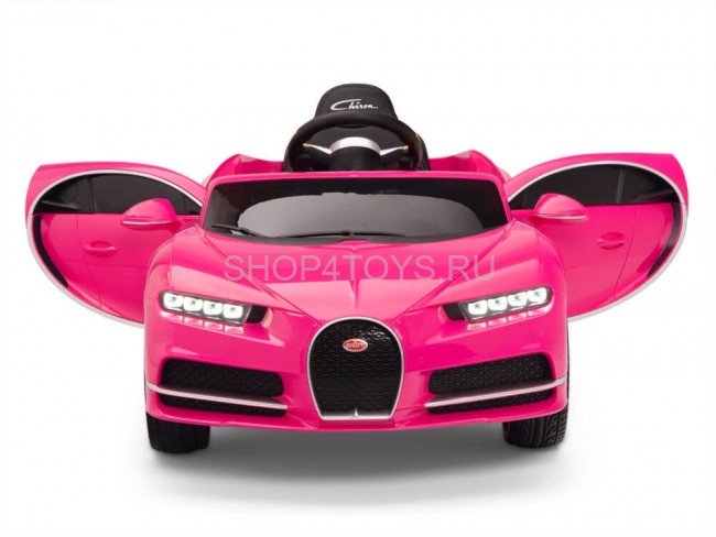 Детский электромобиль Bugatti Chiron 2.4G - Pink - HL318 Детский электромобиль Bugatti Chiron 2.4G - Pink - HL318
