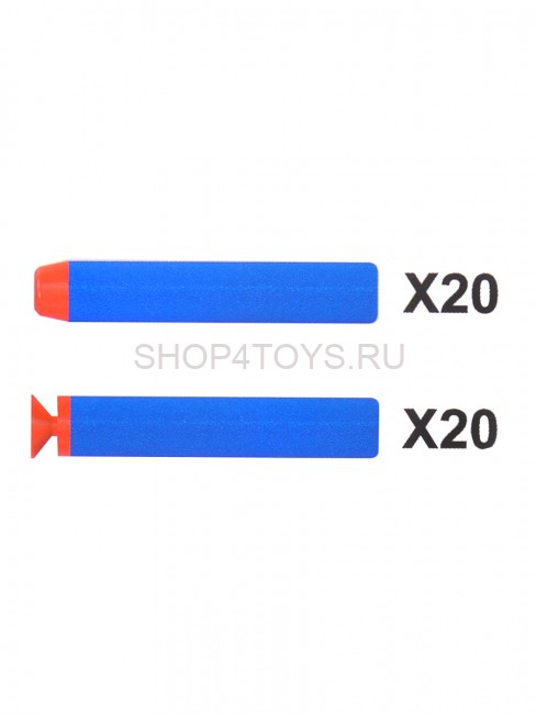 Автомат черный на батарейках с мягкими пулями - G2B