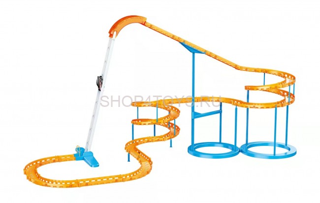 Гоночный автотрек Super Rail Car (1 машина с акб, свет, трюки) - GW-3288