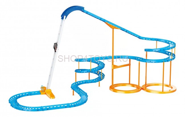 Гоночный автотрек Super Rail Car (1 машина с акб, свет, трюки) - GW-3288