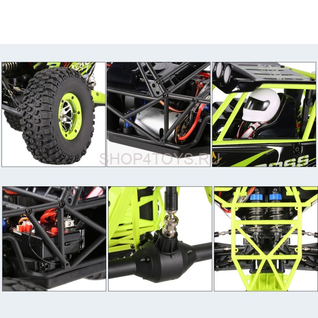 Радиоуправляемый багги WL Toys 4WD RTR масштаб 1:10 2.4G - 10428 Радиоуправляемый багги WL Toys 4WD RTR масштаб 1:10 2.4G - 10428