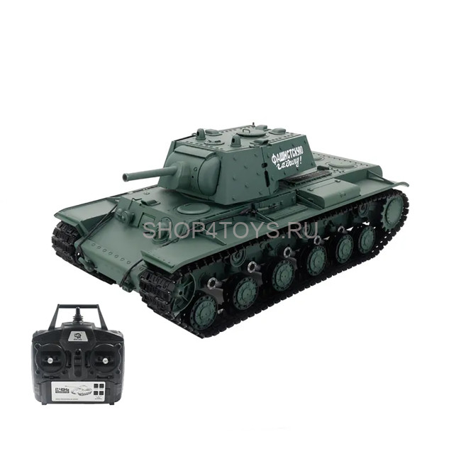 Радиоуправляемый танк Heng Long KV-1 V7.0 масштаб 1:16 RTR 2.4G - 3878-1 V7.0 Радиоуправляемый танк Heng Long KV-1 V7.0 масштаб 1:16 RTR 2.4G - 3878-1 V7.0