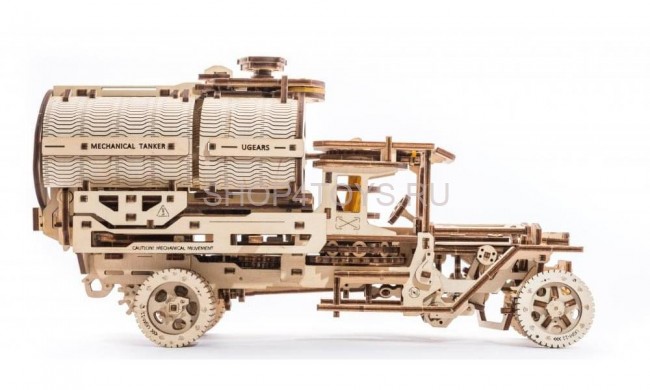 Деревянный 3D конструктор Ugears "Дополнение к грузовику UGM-11" - 70019 Деревянный 3D конструктор Ugears "Дополнение к грузовику UGM-11" - 70019