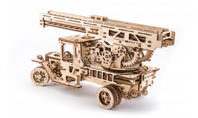 Деревянный 3D конструктор Ugears "Дополнение к грузовику UGM-11" - 70019 Деревянный 3D конструктор Ugears "Дополнение к грузовику UGM-11" - 70019