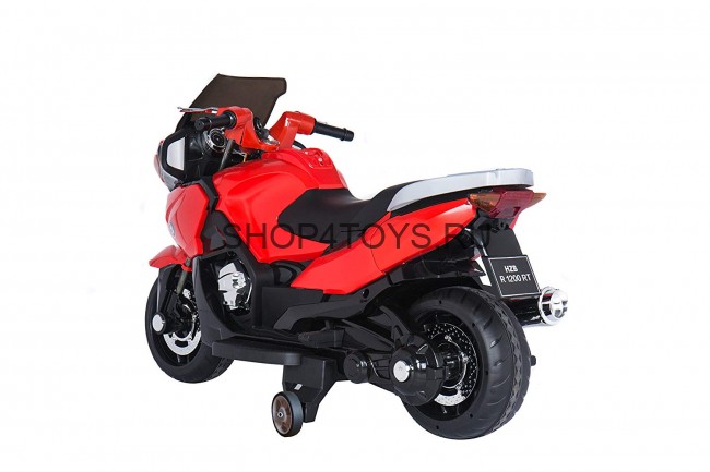 Детский электромобиль мотоцикл BMW R1200RT Red 12V - HZB-118-RED Детский электромобиль мотоцикл BMW R1200RT Red 12V - HZB-118-RED
