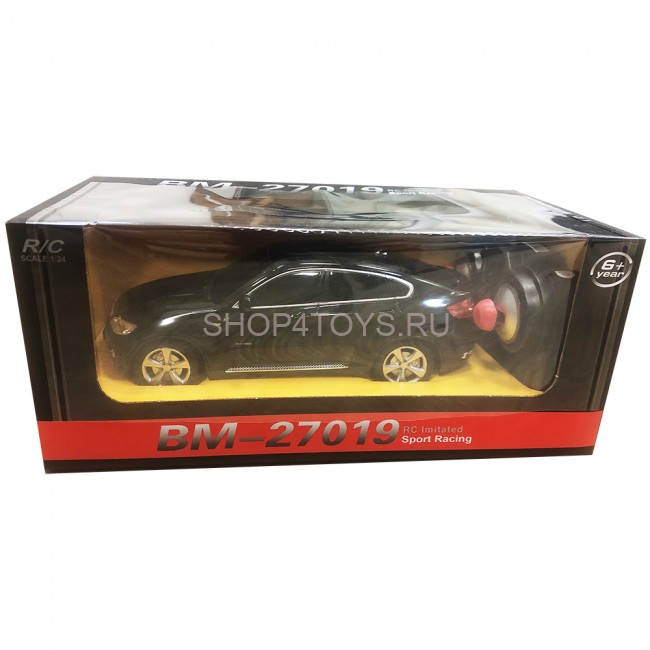 Радиоуправляемая машина BMW X6 Black 1:24 - 27019