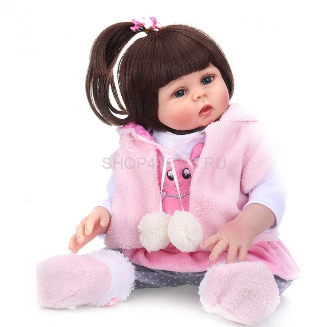 Реборн силиконовая девочка Алёнка