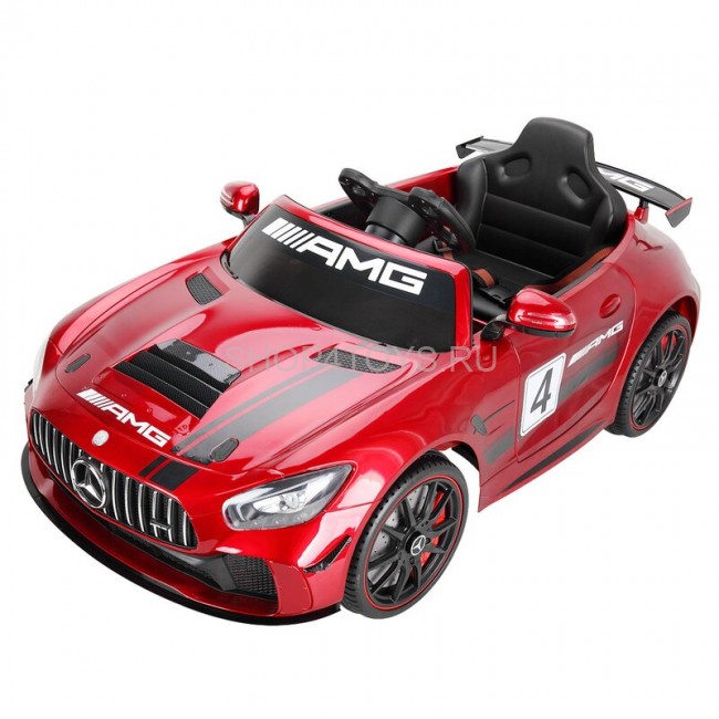 Детский электромобиль Hollicy Mercedes GT4 AMG Carbon Red 12V - SX1918S-RED-PAINT Детский электромобиль Hollicy Mercedes GT4 AMG Carbon Red 12V - SX1918S-RED-PAINT
