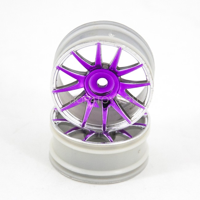 Колесные диски HSP (хром с фиолетовом)  2 шт - 82827PP Колесные диски HSP (хром с фиолетовом)  2 шт - 82827PP