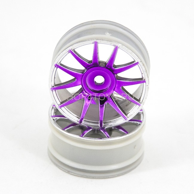 Колесные диски HSP (хром с фиолетовом)  2 шт - 82827PP Колесные диски HSP (хром с фиолетовом)  2 шт - 82827PP