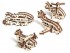 Деревянный 3D пазл Фиджет Ugears "Самолеты" - 70034 Деревянный 3D пазл Фиджет Ugears "Самолеты" - 70034