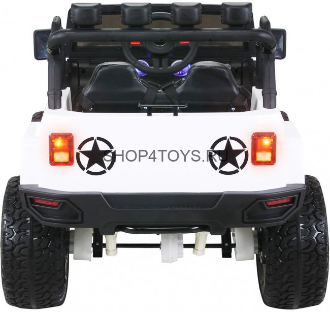 Радиоуправляемый белый джип Wrangler 4WD 2.4G - WXE1688-4-W Радиоуправляемый белый джип Wrangler 4WD 2.4G - WXE1688-4-W