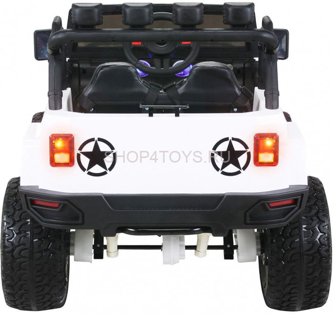 Радиоуправляемый белый джип Wrangler 4WD 2.4G - WXE1688-4-W Радиоуправляемый белый джип Wrangler 4WD 2.4G - WXE1688-4-W