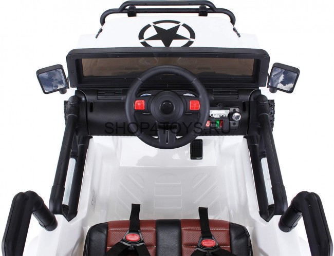 Радиоуправляемый белый джип Wrangler 4WD 2.4G - WXE1688-4-W Радиоуправляемый белый джип Wrangler 4WD 2.4G - WXE1688-4-W