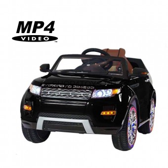 Детский электромобиль Range Rover Luxury Black MP4 12V - SX118-S Детский электромобиль Range Rover Luxury Black MP4 12V - SX118-S