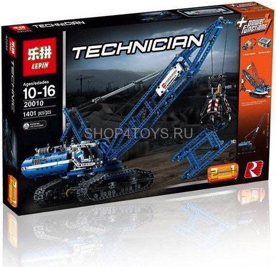 Конструктор Lepin 20010 Гусеничный кран - Technic 42042 Конструктор Lepin 20010 Гусеничный кран - Technic 42042