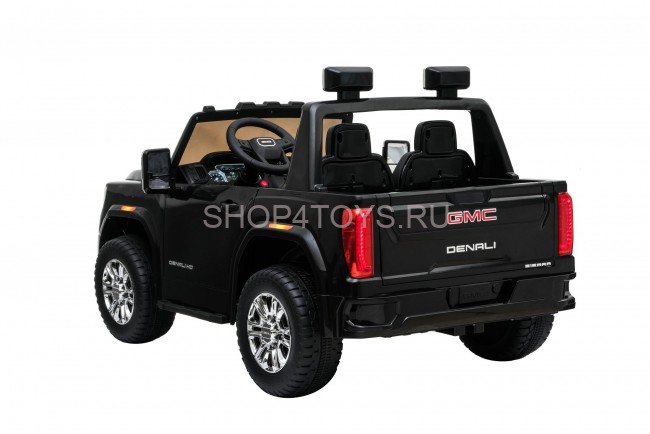Детский электромобиль GMC Sierra Denali 4WD 12V - BLACK - HL368 Детский электромобиль GMC Sierra Denali 4WD 12V - BLACK - HL368