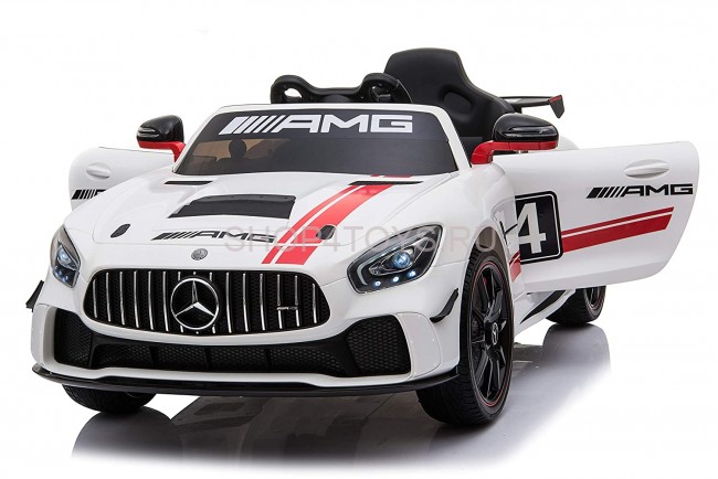 Детский электромобиль Hollicy Mercedes GT4 AMG White 12V - SX1918S-WHITE Детский электромобиль Hollicy Mercedes GT4 AMG White 12V - SX1918S-WHITE
