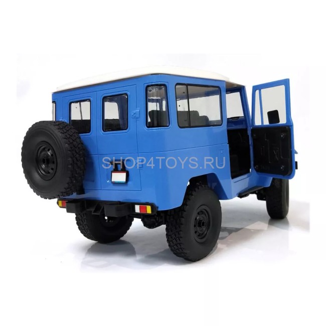 Радиоуправляемый внедорожник WPL Toyota FJ40 Blue 4WD масштаб 1:16 2.4G - WPLC-34-BLUE Радиоуправляемый внедорожник WPL Toyota FJ40 Blue 4WD масштаб 1:16 2.4G - WPLC-34-BLUE