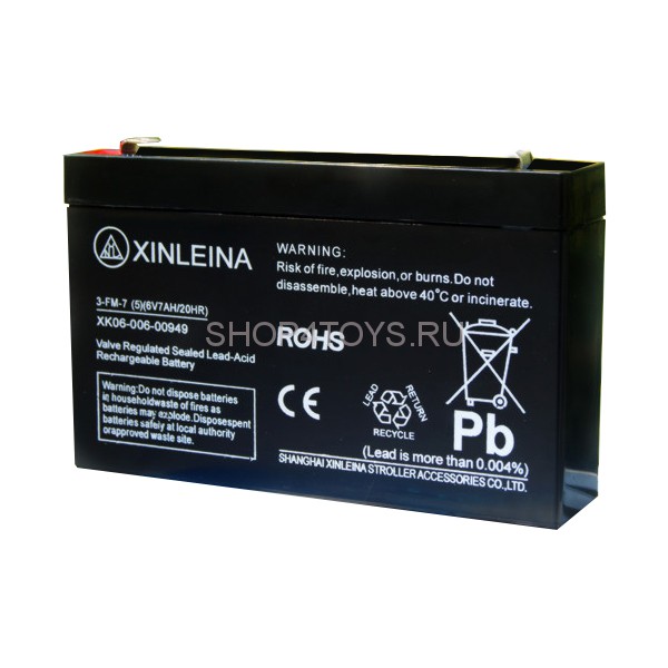 Аккумулятор XINLEINA 6V7Ah/20Hr - 3-FM-7 Аккумулятор XINLEINA 6V7Ah/20Hr - 3-FM-7