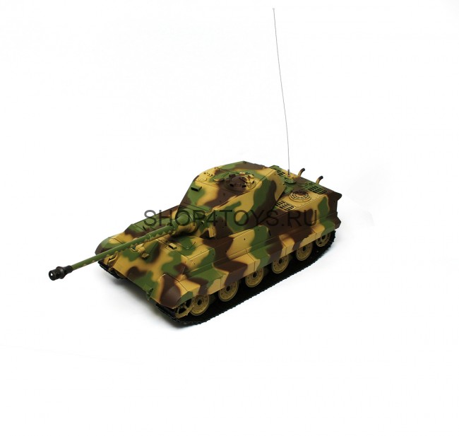 Радиоуправляемый танк Heng Long German King Tiger 1 Henschel 1:16 2.4G - 3888A-1 Радиоуправляемый танк Heng Long German King Tiger 1 Henschel 1:16 2.4G - 3888A-1
