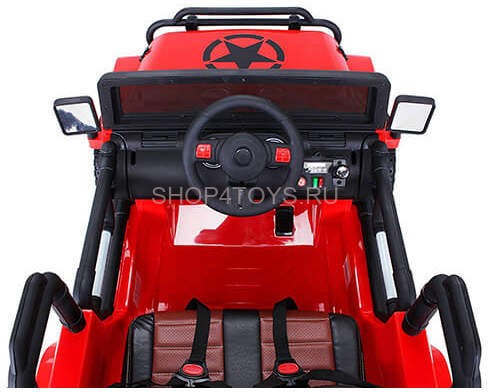 Радиоуправляемый красный джип Wrangler 4WD 2.4G - WXE1688-4 Радиоуправляемый красный джип Wrangler 4WD 2.4G - WXE1688-4
