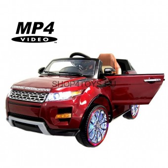 Детский электромобиль Range Rover Luxury Red MP4 12V - SX118-S Детский электромобиль Range Rover Luxury Red MP4 12V - SX118-S