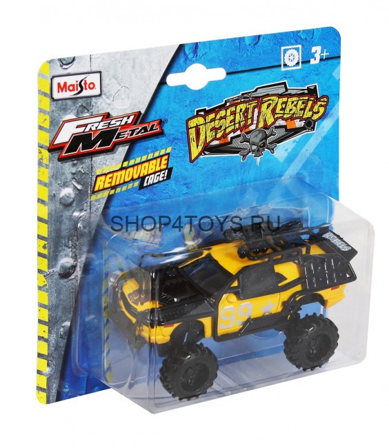 Металлическая модель Maisto FM Desert Rebels Dodge Challenger 2006  Yellow 1:32 - 25208 Металлическая модель Maisto FM Desert Rebels Dodge Challenger 2006  Yellow 1:32 - 25208