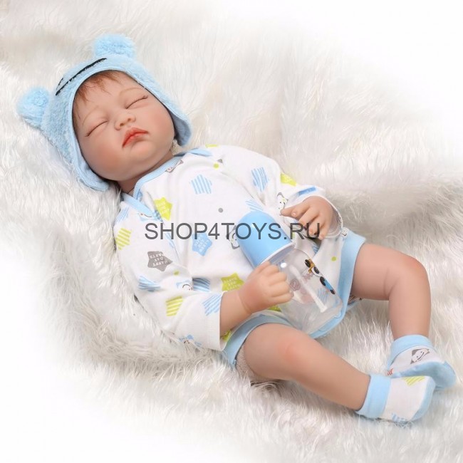 Реборн мальчик спящий