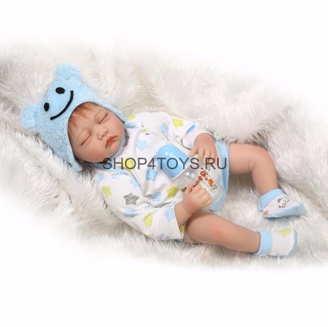 Реборн мальчик спящий