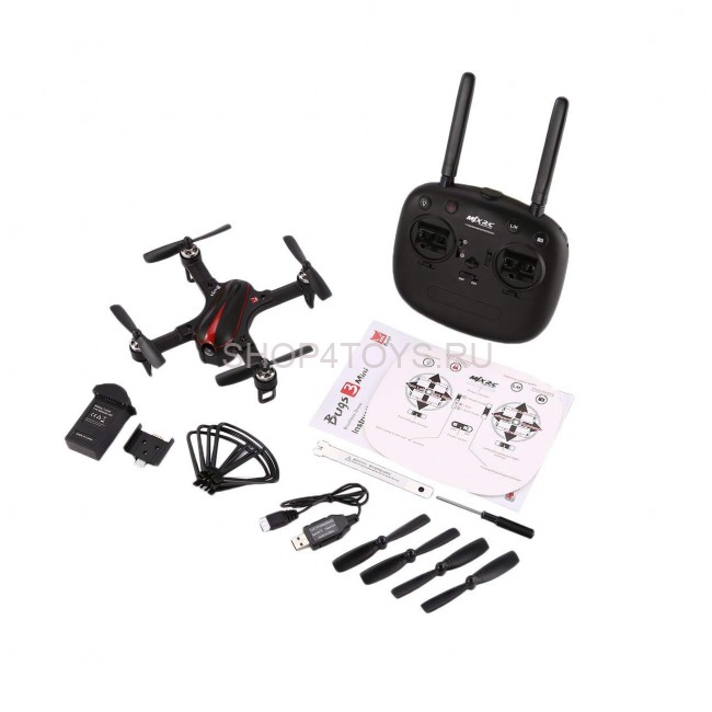 Квадрокоптер MJX Bugs 3 mini + FPV очки + FPV камера RTF 2.4G - B3mini-G3S Квадрокоптер MJX Bugs 3 mini + FPV очки + FPV камера RTF 2.4G - B3mini-G3S