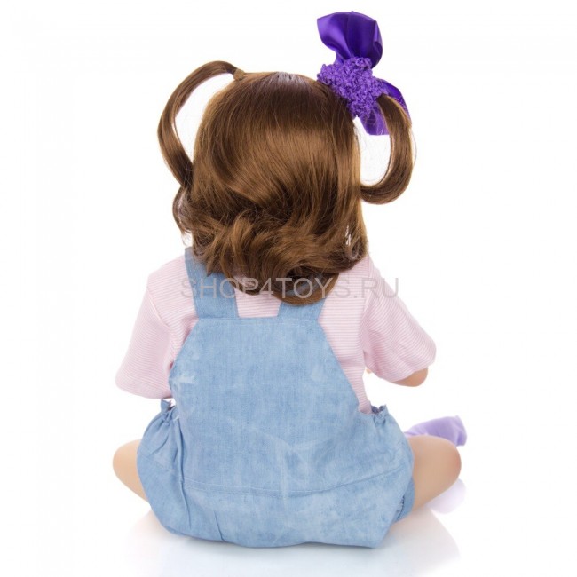 Реборн силиконовая девочка Маринка 
