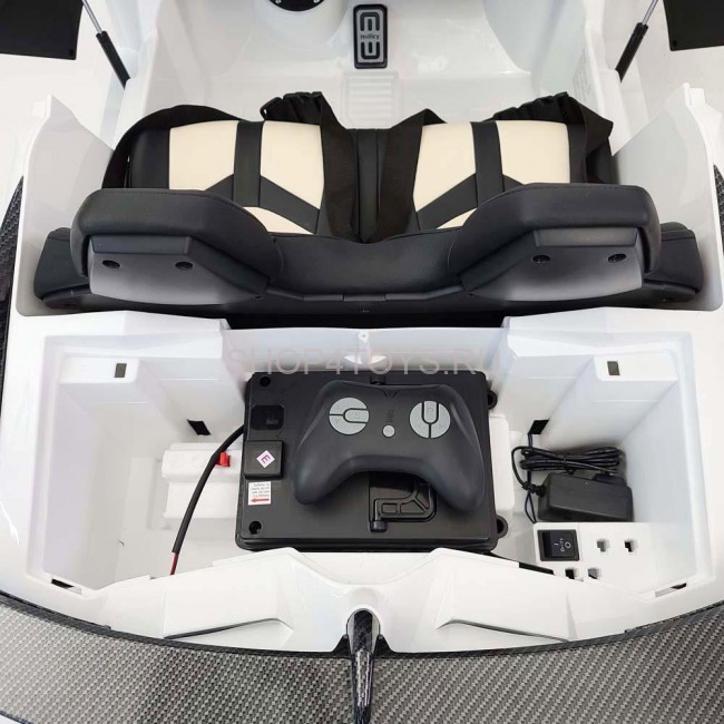 Детский электромобиль Lamborghini Aventador SVJ White Carbon (дрифт, 15 км/ч, 24V) - SX2028S-WHITE Детский электромобиль Lamborghini Aventador SVJ White Carbon (дрифт, 15 км/ч, 24V) - SX2028S-WHITE
