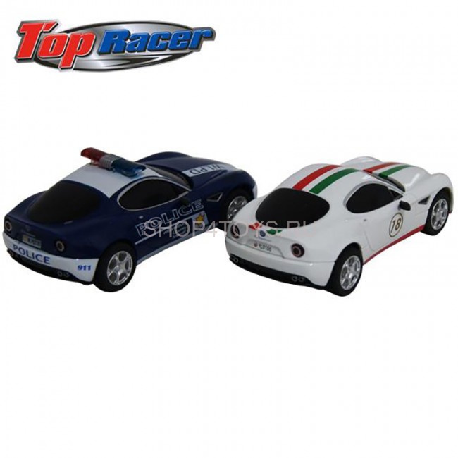 Гоночный автотрек Top Racer Alfa Romeo 1:43 (2 машинки, 6 метров) - TR-01L Гоночный автотрек Top Racer Alfa Romeo 1:43 (2 машинки, 6 метров) - TR-01L