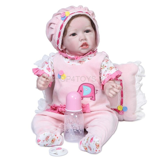 Реборн силиконовая Кирочка