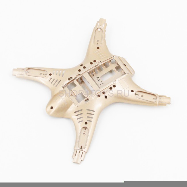 Нижняя часть корпуса (золотой) для квадрокоптера MJX X401H - MJX-401H02
