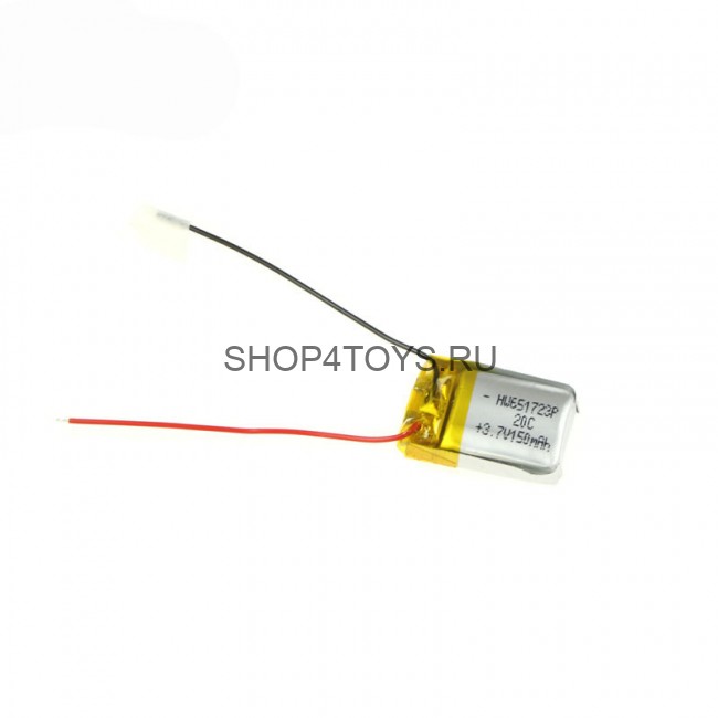 Аккумулятор 3.7V 150 mAh для вертолета Syma S107G - S107G-14 Аккумулятор 3.7V 150 mAh для вертолета Syma S107G - S107G-14