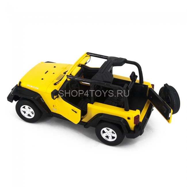 Радиоуправляемый джип MZ JEEP Rubicon Yellow (электропривод дверей) - 2292J Радиоуправляемый джип MZ JEEP Rubicon Yellow (электропривод дверей) - 2292J