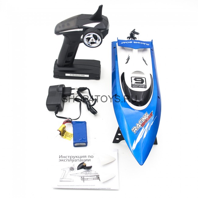 Радиоуправляемый катер Fei Lun High Speed Blue Boat 2.4GHz - FT009-B Радиоуправляемый катер Fei Lun High Speed Blue Boat 2.4GHz - FT009-B