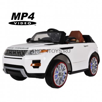 Детский электромобиль Range Rover Luxury White MP4 12V - SX118-S Детский электромобиль Range Rover Luxury White MP4 12V - SX118-S
