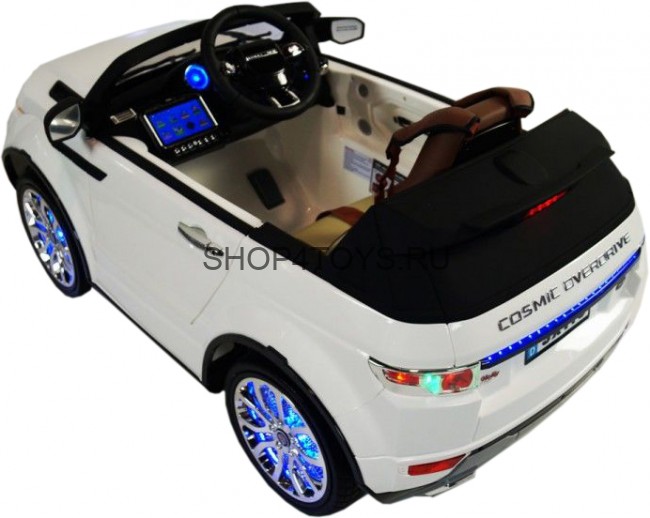 Детский электромобиль Range Rover Luxury White MP4 12V - SX118-S Детский электромобиль Range Rover Luxury White MP4 12V - SX118-S