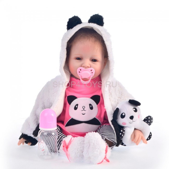 Реборн улыбающаяся девочка Аришка